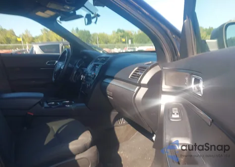 2017 Ford Police Interceptor из США, поврежденный, VIN 1FM5K8AR0HGE01669